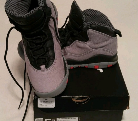 Jordan Other - Nike Air Jordan X 10 Retro Cool Grey/Infrared
